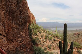 Tonto National Monument, looking east