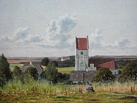 Vester Egede church, 1832