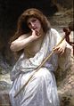 A Bacchant holding a thyrsus: Malice by William-Adolphe Bouguereau (1899)