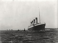 Arrival of the RMS Olympic in New York Harbor, 1911