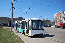 A Trolleybus in Voronezh