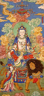 Manjusri Bodhisattva, Qing dynasty, late 17th–early 18th century