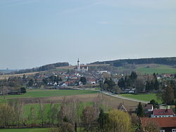Biberach as seen from Markt Castle