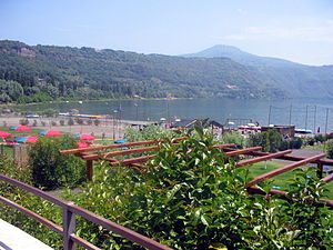 Aquatic facilities on Lake Albano