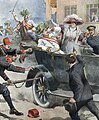 Image 2The assassination of Archduke Franz Ferdinand of Austria and Sophie, Duchess of Hohenberg by Gavrilo Princip in Sarajevo, 28 June 1914 (from Bosnia and Herzegovina)