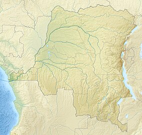Map showing the location of Itombwe Nature Reserve
