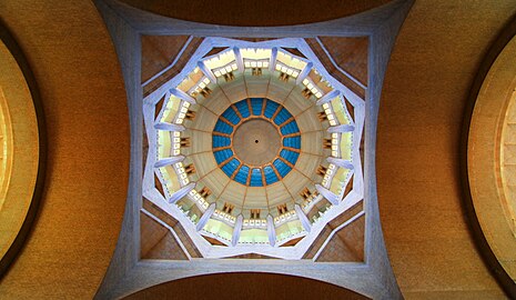 Inside view of the dome