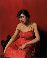 Roumanian in a Red Dress (1925), Musée d'Orsay