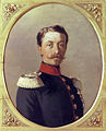 Großherzog Friedrich von Baden im Alter von 31 Jahren. Gemälde von Rudolf Epp, 1857