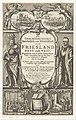 Charlemagne and William the Silent, frontispiece of Christian Schotanus's History of Frisia, 1658