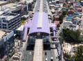 Marikina–Pasig station aerial view