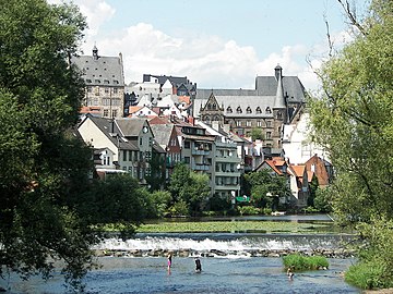 The Lahn at Marburg