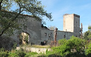 Ruin of the Commanderie du Mas Deu as it looks today