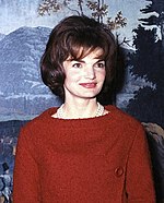 Photographic portrait of Jacqueline Kennedy