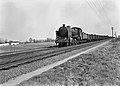 A NS 3900 pulling a coal train near Wijchen. (25-03-1953)