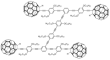 A nanocar with C60 fullerenes as wheels