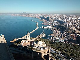 View of Oran's port