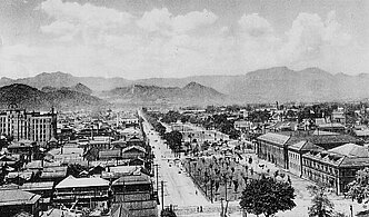 Odori-Park im Jahr 1936