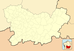 Calvos de Randín is located in Province of Ourense