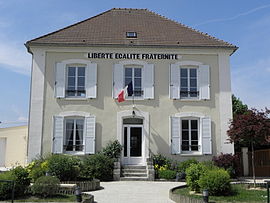 The town hall in Pécy