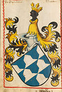 Wappen des Geschlechts Pappenheim aus dem Scheiblerschen Wappenbuch
