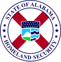 Seal of the Alabama Department of Homeland Security