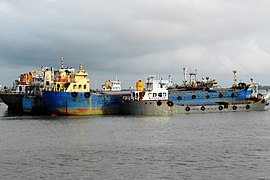 Ships at Karnaphuli River