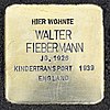 Stolpersteine Eckenheimer Landstr. 238, Fiebermann Walter