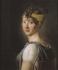 Portrait of the Artist's Sister Wilhelmina (1806)