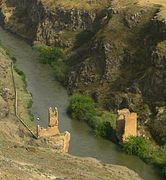 Bridge in Ani, capital of medieval Armenia
