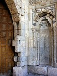 Decorative niche in the main portal