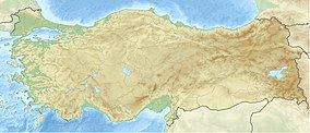 The location of the park within Turkey