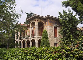 The Villa "Atlantis" the work of architect Ernst Ziller (1837-1923)