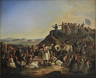 The Camp of Georgios Karaiskakis (1855)