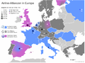 Airline Allianzen in Europa