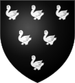 Coat of arms of the lords of Chêne (or Chesne) and Soleuvre.