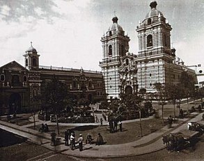 Basilica of San Francisco in the early-20th century
