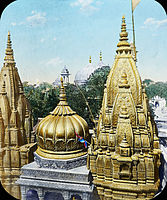 The Kashi Vishwanath Temple was destroyed by Muhammad of Ghor along with thousand other temples in Benaras[254]