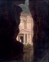 El Khasné, Petra, 1874, Olana State Historic Site