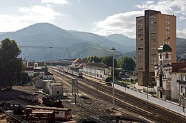 The railway station in Peso da Régua