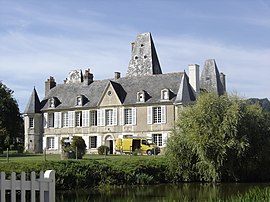 The chateau in Cricqueville-en-Auge