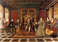 The Family of Henry VIII, an Allegory of the Tudor Succession, 1572, attributed to Lucas de Heere