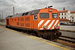 CP's 1960 Series were the most powerful diesel locos in Portugal. They hauled both passenger (until the Beira Alta Line was electrified) and freight trains. Some sold to Medway. All of CP units have been withdrawn from service. One is here seen at Porto Campanhã.