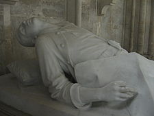 Effigy of Henri d'Orléans in Chapelle royale Saint-Louis de Dreux.