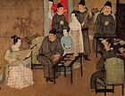 Night Revels, a Song dynasty remake of a 10th-century original by Gu Hongzhong.