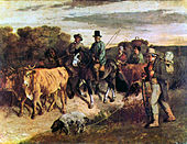 Farmers of Flagey on the Return From the Market, 1850, Museum of Art, Besançon