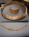 Gold jewellery, Hallstatt culture, c. 550 BC