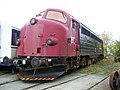 One of the railway's locomotives, an MY locomotive, VL MY 105 (former DSB MY 1145) in Holbæk