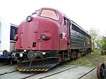 A MY class diesel locomotive at Holbæk