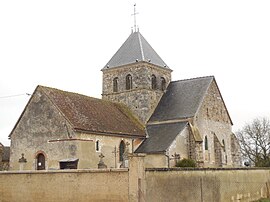 The church in Marigny
